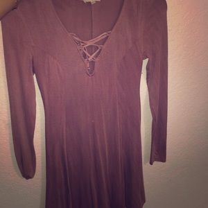 Wet seal mauve dress